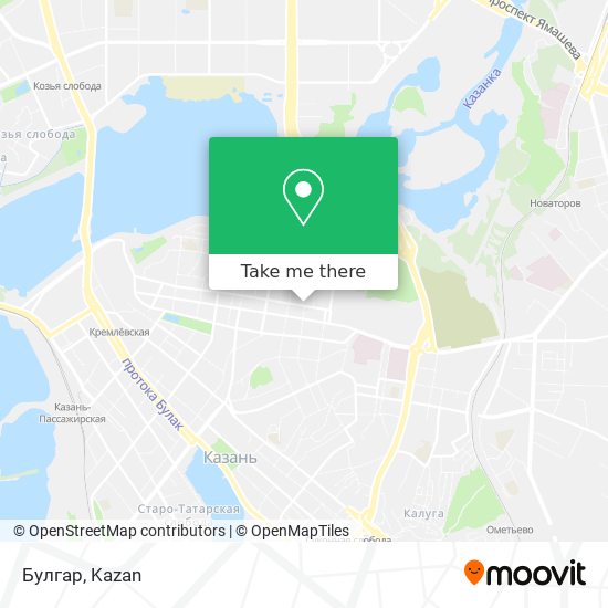 Булгар map