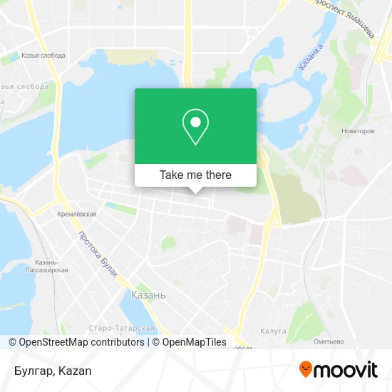 Булгар map