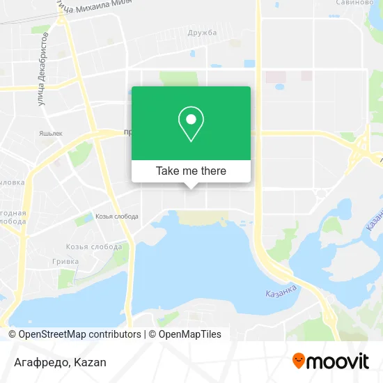 Агафредо map