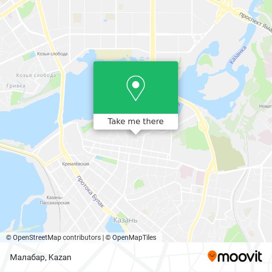 Малабар map