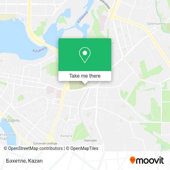 Бэхетле map