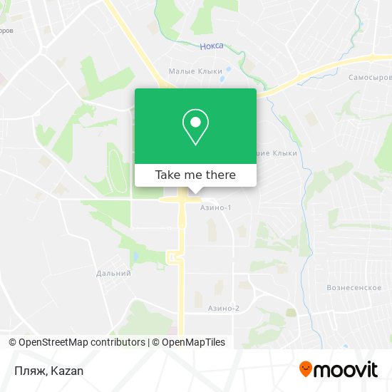 Пляж map
