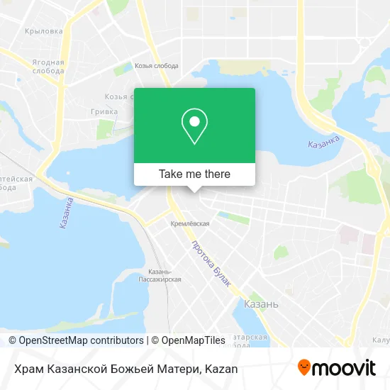 Храм Казанской Божьей Матери map