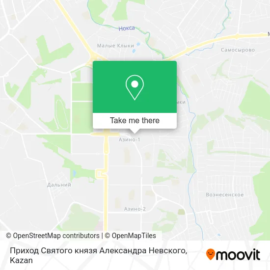 Приход Святого князя Александра Невского map