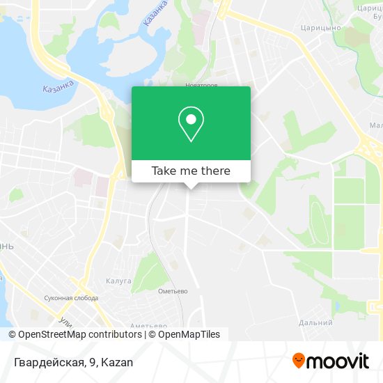 Гвардейская, 9 map