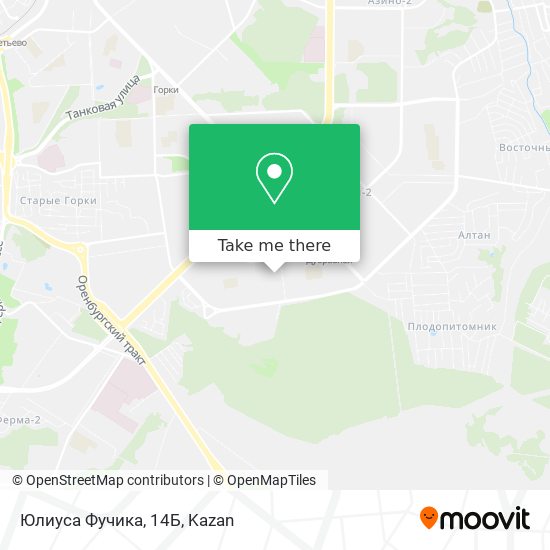 Юлиуса Фучика, 14Б map