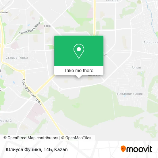 Юлиуса Фучика, 14Б map
