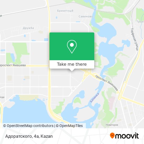Адоратского, 4а map