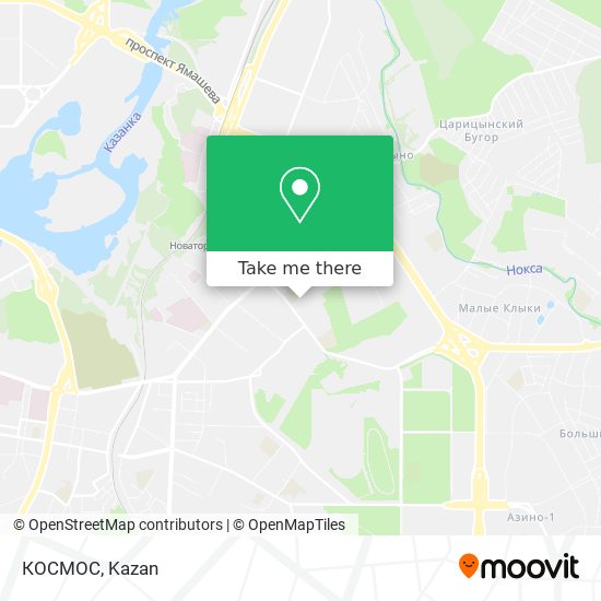 КОСМОС map