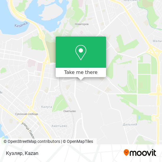 Кузляр map
