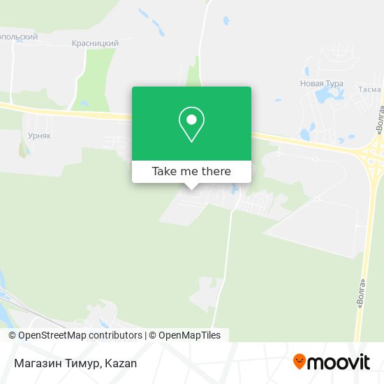 Магазин  Тимур map