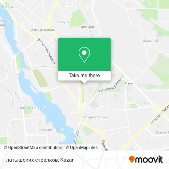 латышских стрелков map