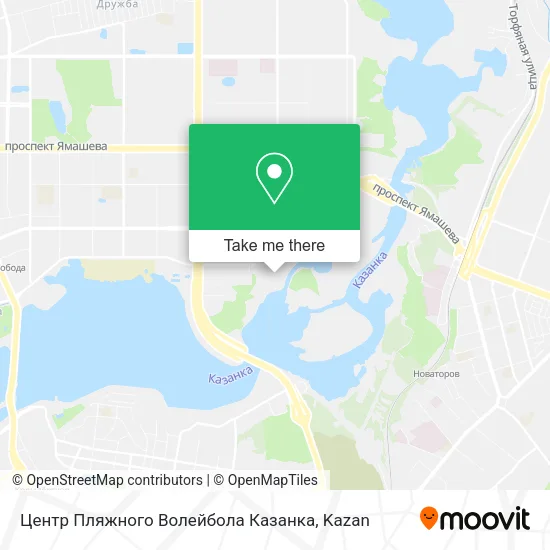 Центр Пляжного Волейбола   Казанка map