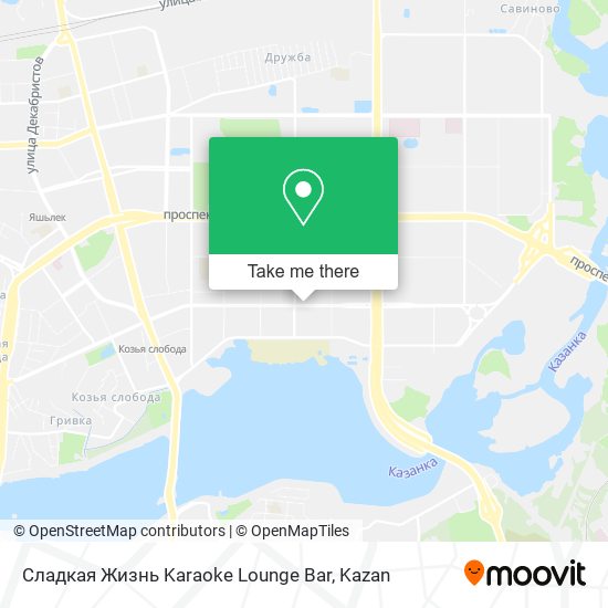 Сладкая Жизнь Karaoke Lounge Bar map