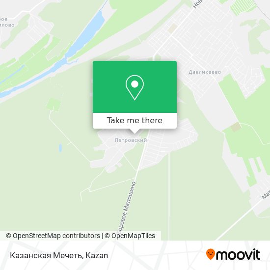 Казанская Мечеть map