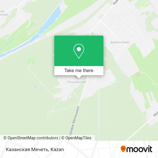 Казанская Мечеть map