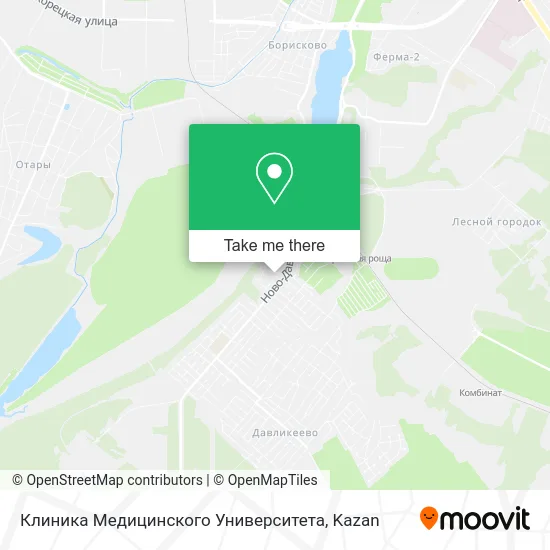 Клиника Медицинского Университета map