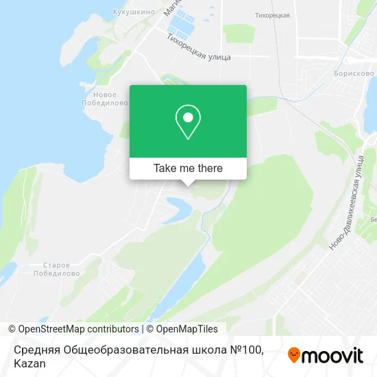 Средняя Общеобразовательная школа №100 map