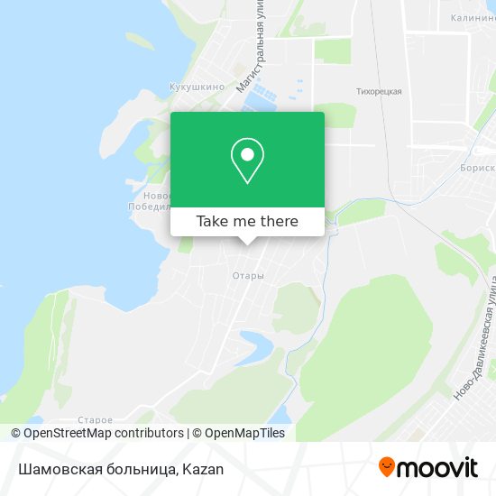 Шамовская больница map