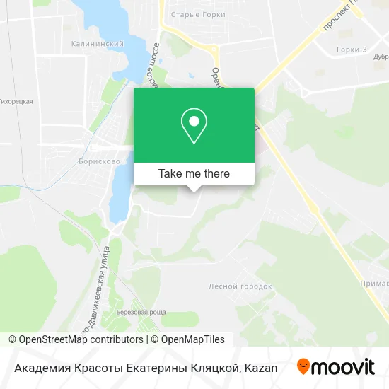 Академия Красоты Екатерины Кляцкой map