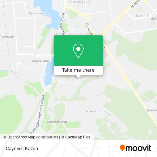 Саулык map