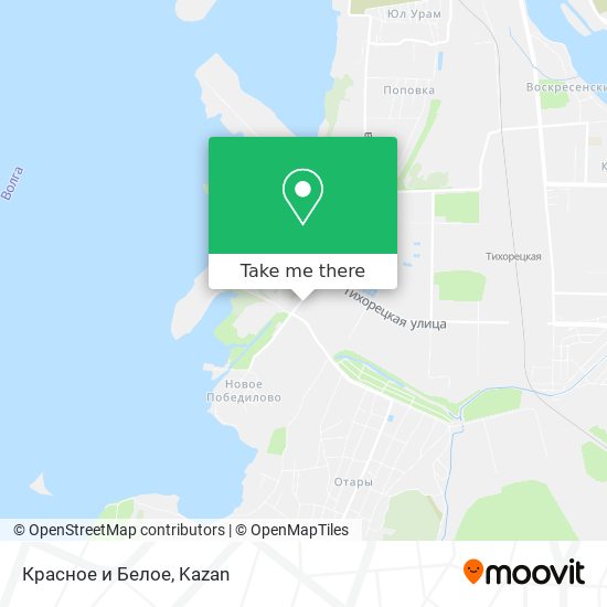 Красное и Белое map
