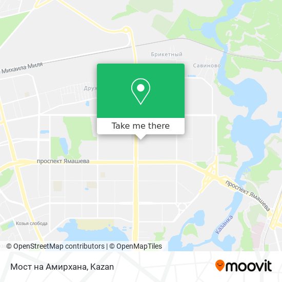 Мост на Амирхана map