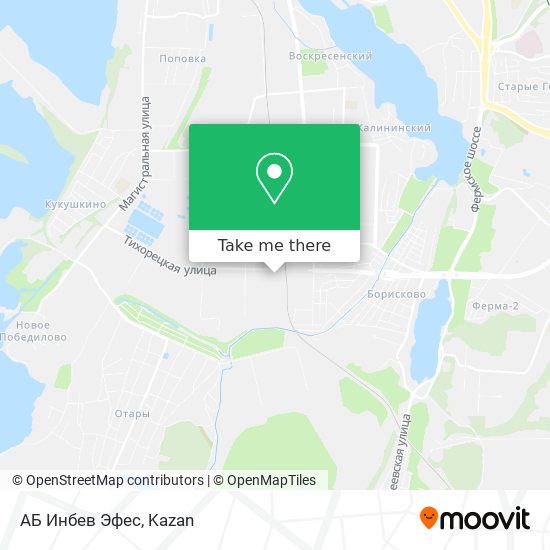 АБ Инбев Эфес map