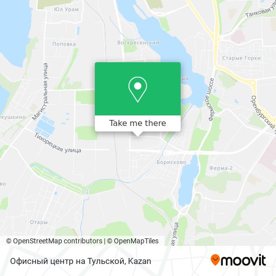 Офисный центр на Тульской map