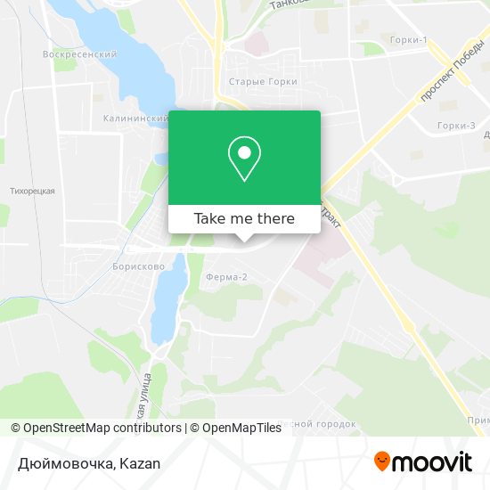 Дюймовочка map