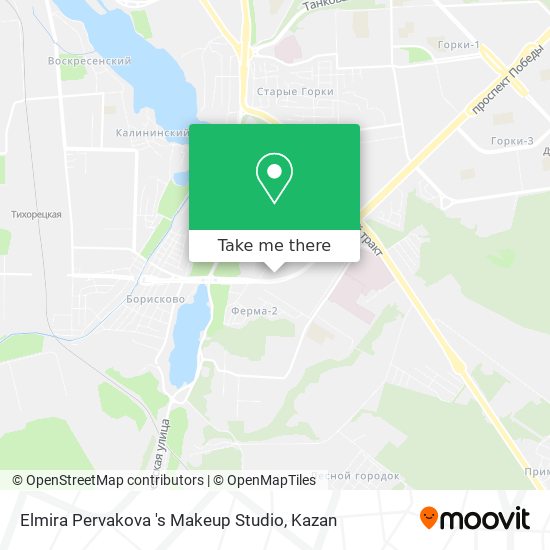Elmira Pervakova 's Makeup Studio map