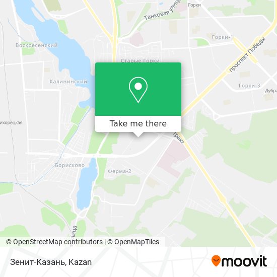 Зенит-Казань map