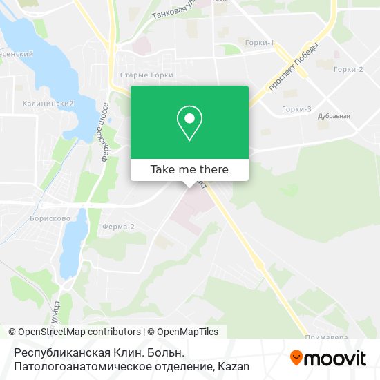 Республиканская Клин. Больн. Патологоанатомическое отделение map
