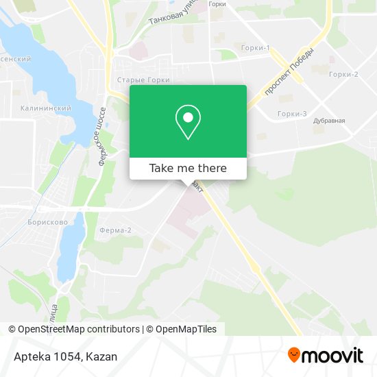 Apteka 1054 map