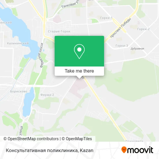 Консультативная поликлиника map