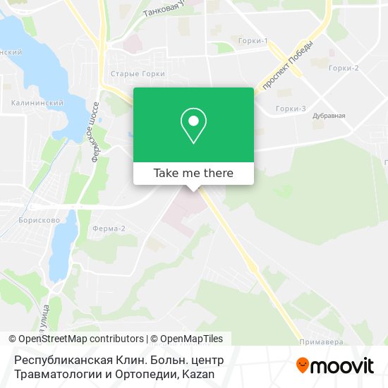 Республиканская Клин. Больн. центр Травматологии и Ортопедии map