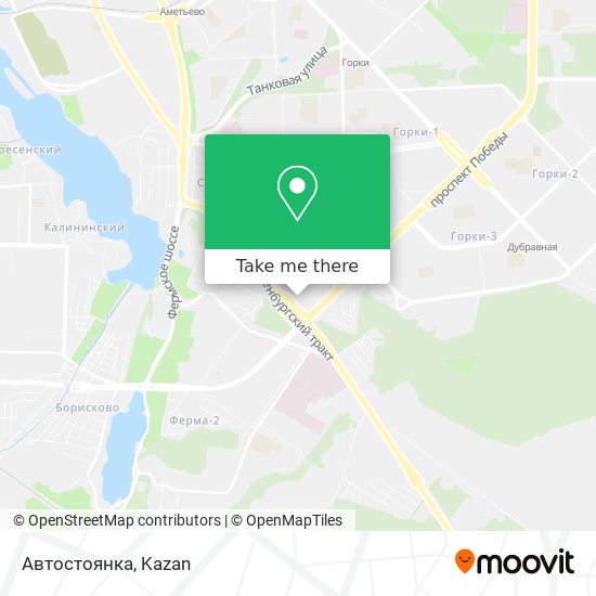 Автостоянка map