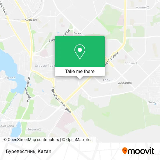 Буревестник map