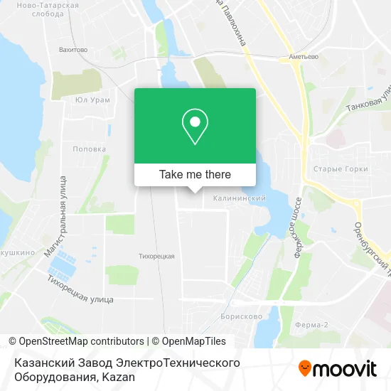 Казанский Завод ЭлектроТехнического Оборудования map