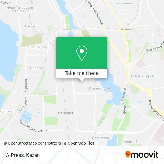 A-Press map