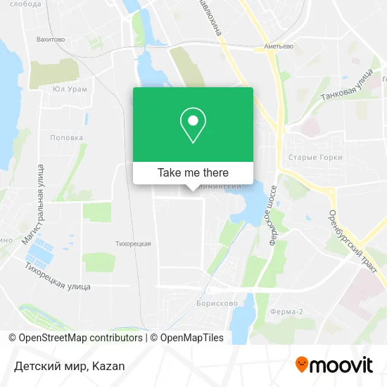 Детский мир map