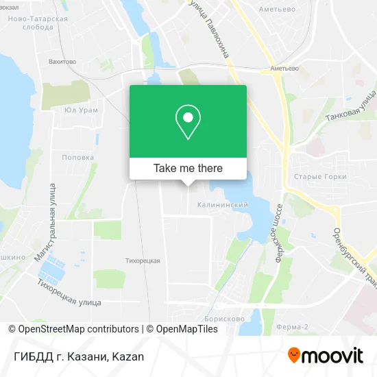ГИБДД г. Казани map