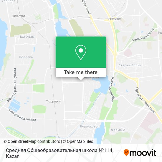 Средняя Общеобразовательная школа №114 map
