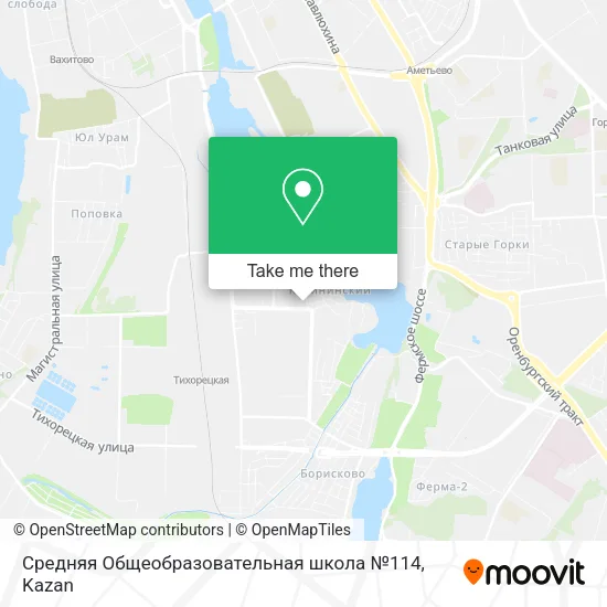 Средняя Общеобразовательная школа №114 map