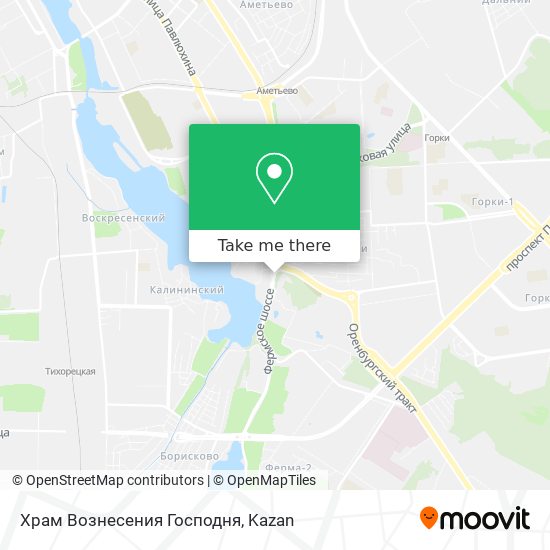 Храм Вознесения Господня map