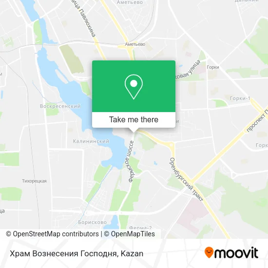 Храм Вознесения Господня map