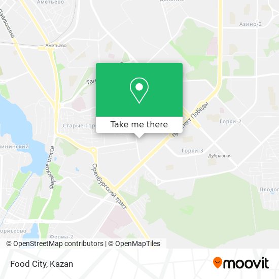 Food City map