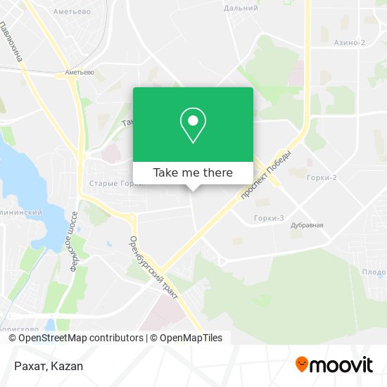 Рахат map