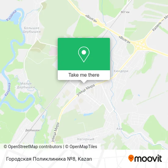 Городская Поликлиника №8 map