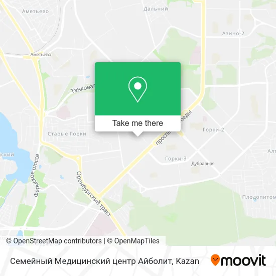 Семейный Медицинский центр Айболит map
